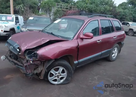 2003 Hyundai Santa Fe Gls/Lx из США, поврежденный, VIN KM8SC73EX3U484879